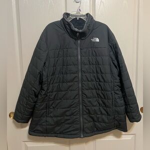 The North Face Charcoal Reversible Puffer Jacket